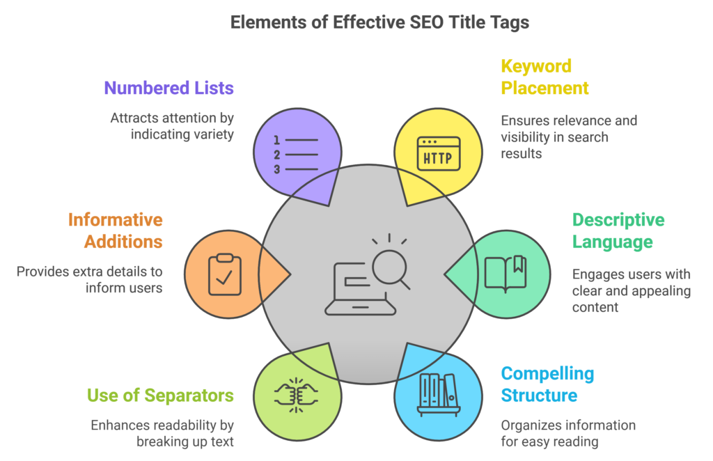 Elements of Effective SEO Title Tags