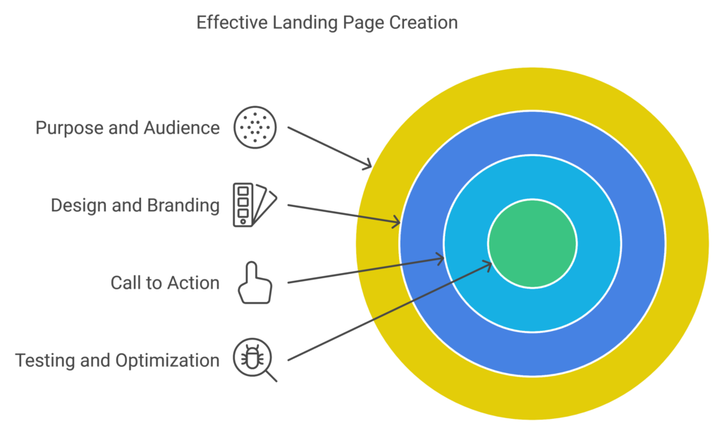 Effective Landing Page Creation steps