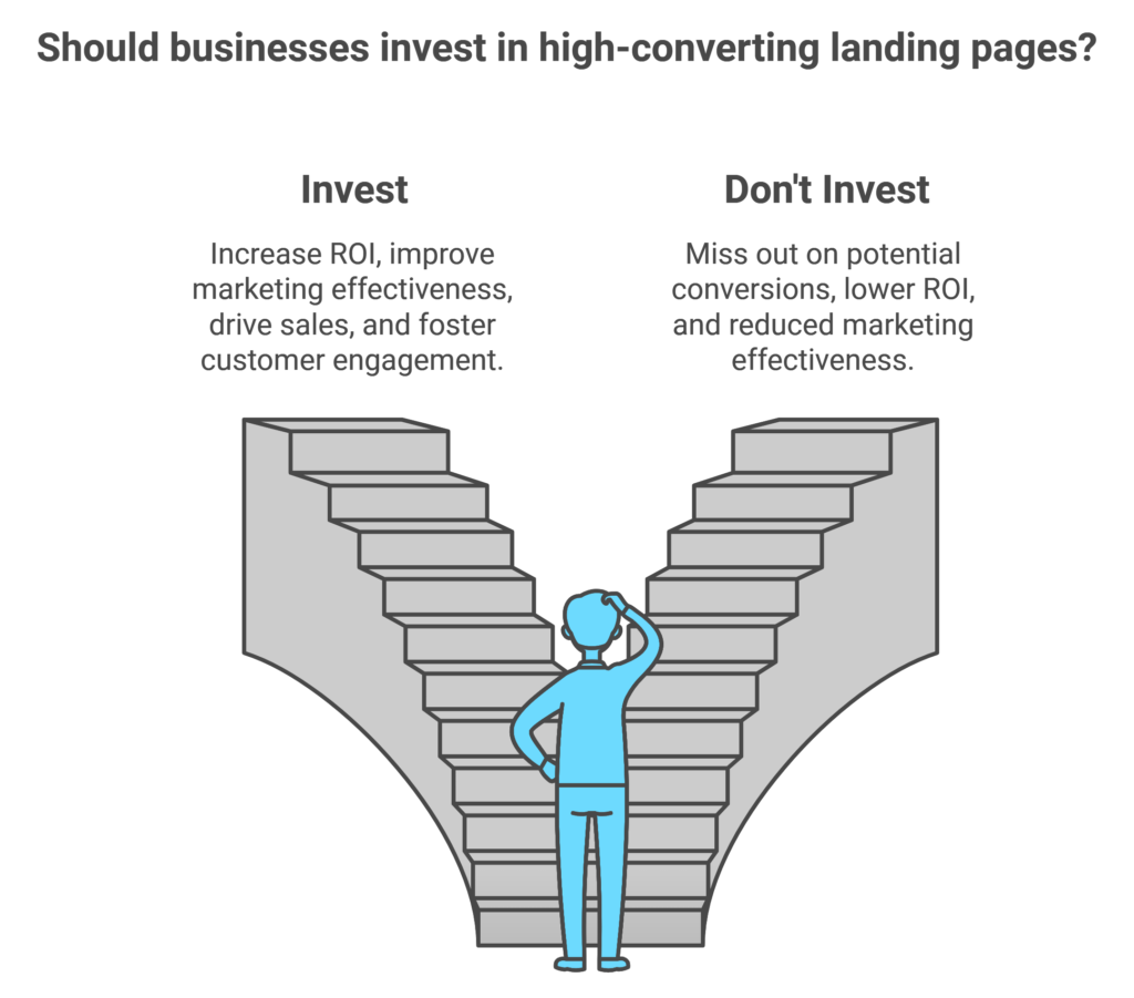 Should businesses invest in high-converting landing pages